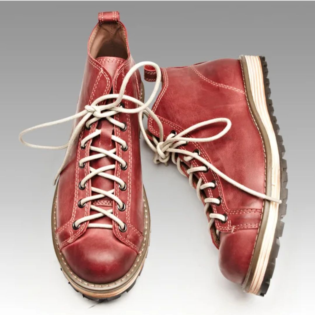 AlpenRider – Haferl Sneakers Leroy – Robustes Leder & Stilvolles Outdoor-Design