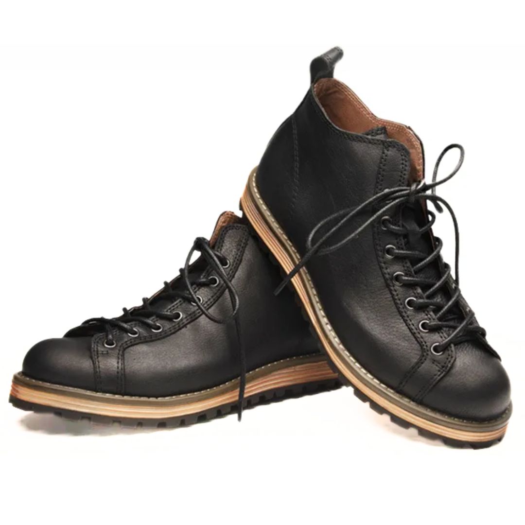 AlpenRider – Haferl Sneakers Leroy – Robustes Leder & Stilvolles Outdoor-Design
