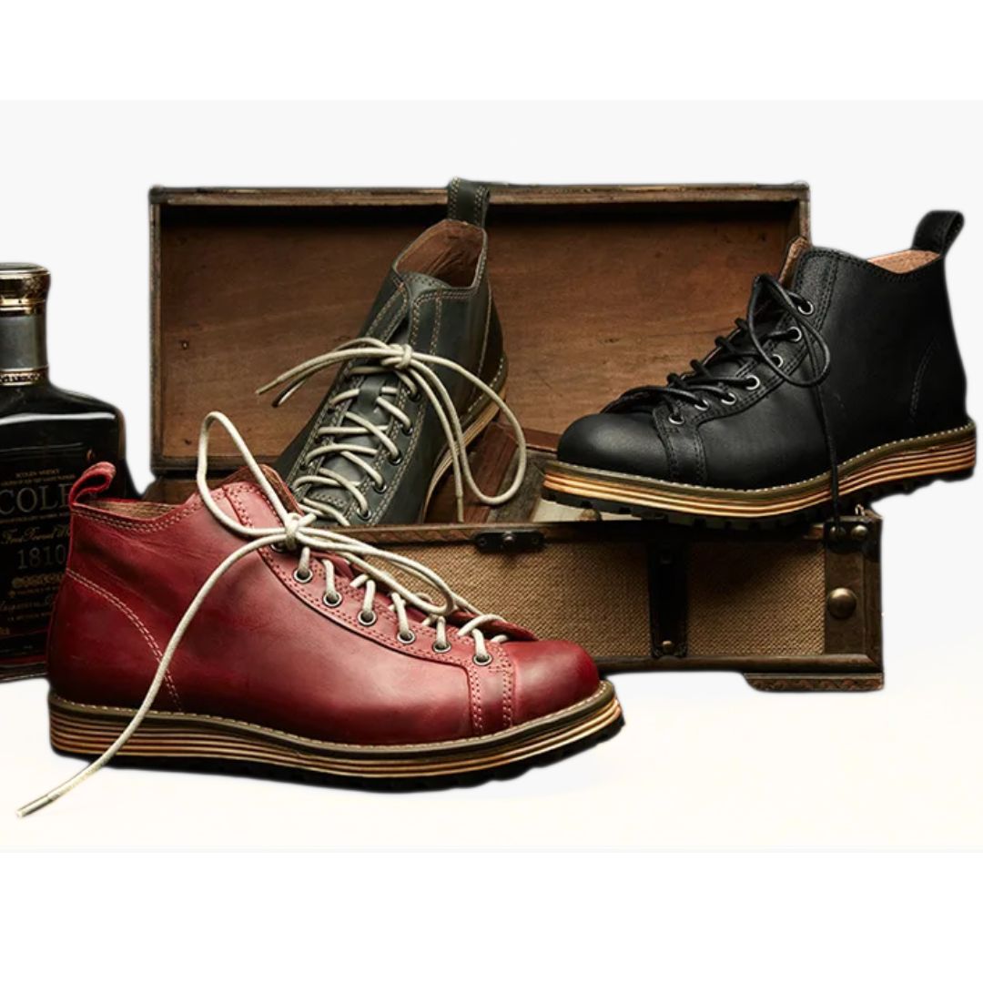 AlpenRider – Haferl Sneakers Leroy – Robustes Leder & Stilvolles Outdoor-Design