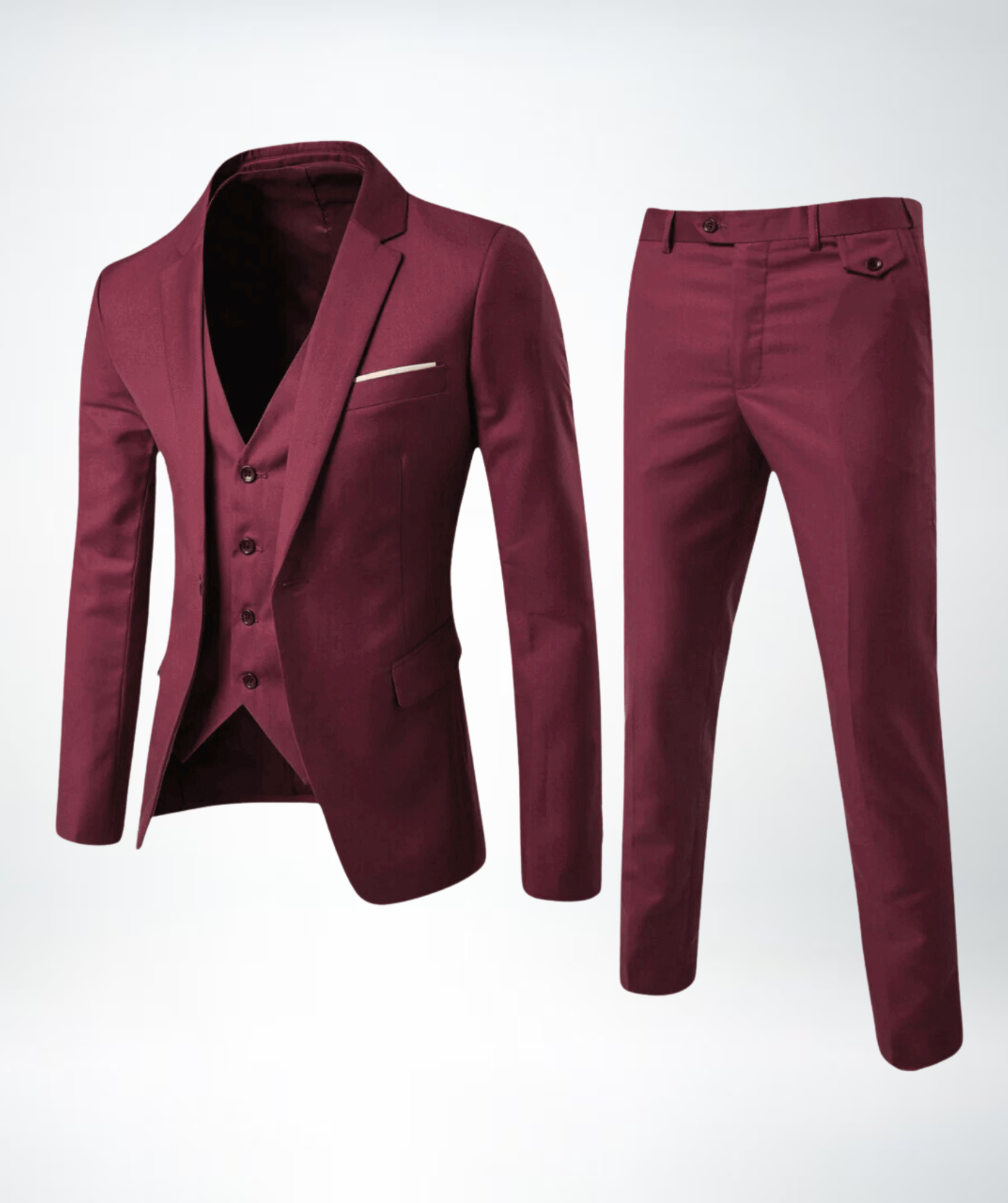Finn abito da uomo | Set tre pezzi con gilet