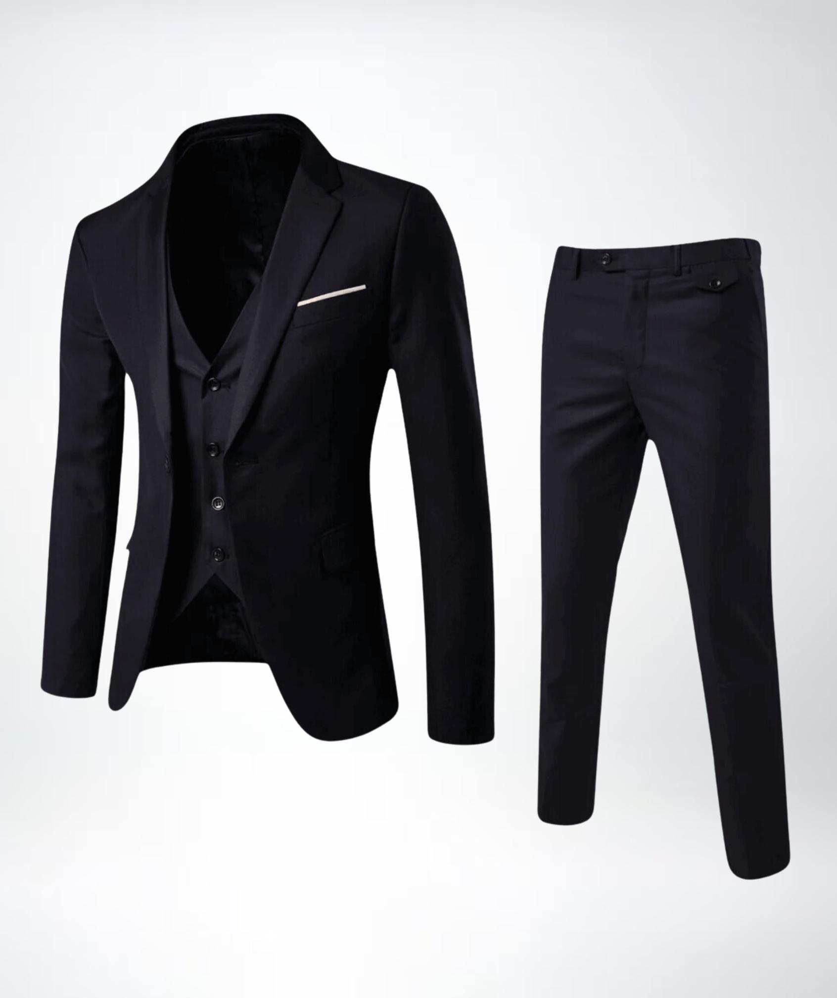 Finn abito da uomo | Set tre pezzi con gilet