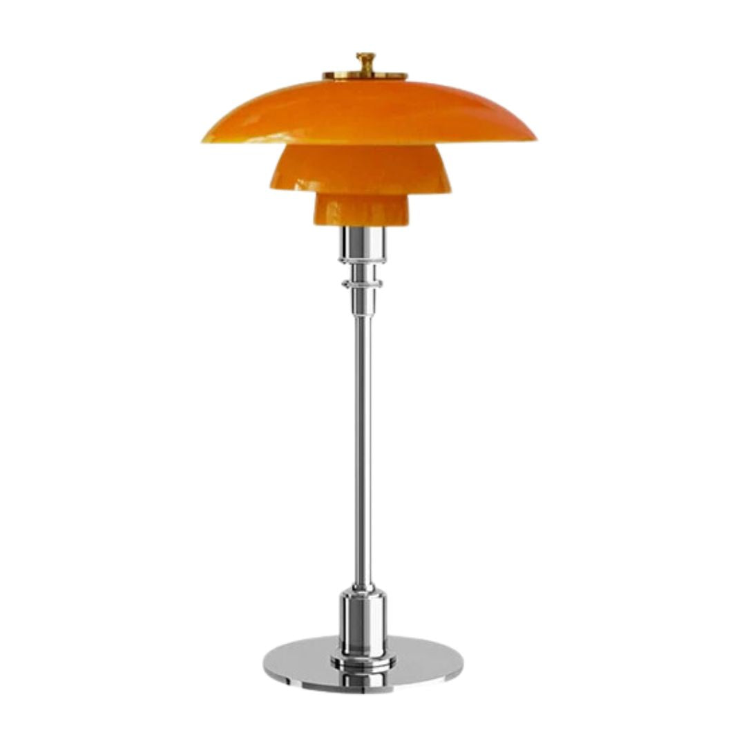 Lena – LED-Tischleuchte Glas nordisches Design – für Wohn- & Arbeitsraum