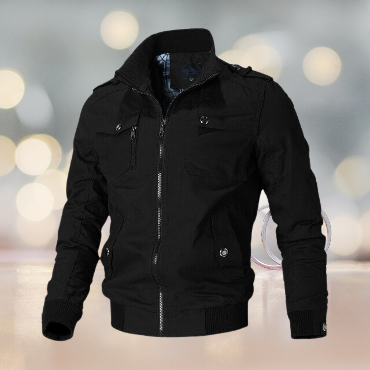 Windbreaker-Jacke im Militärstil - Jeter