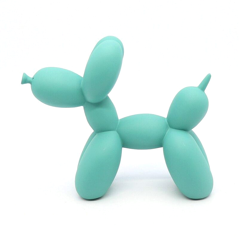 Artivio – Ballonhund skulptur af polyresin, farverig, 20 cm