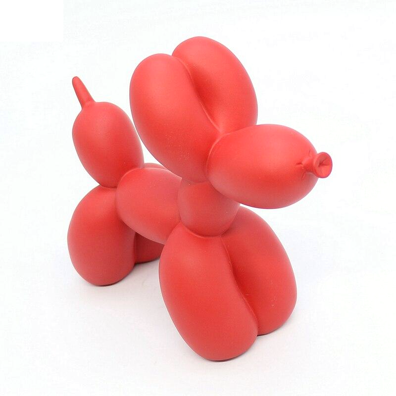 Artivio – Ballonhund skulptur af polyresin, farverig, 20 cm