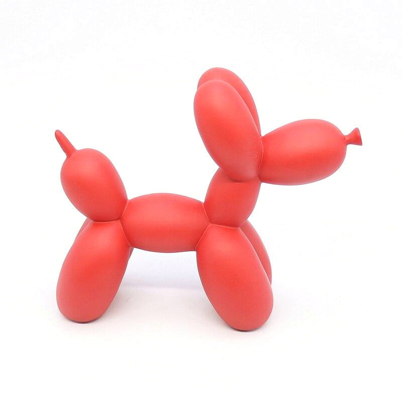 Artivio – Ballonhund skulptur af polyresin, farverig, 20 cm
