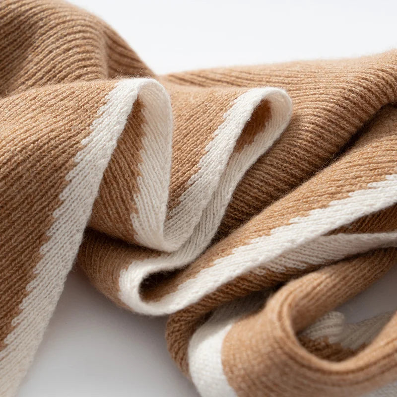 Velmora Damen Schal – Dreieckstuch Strickschal, Warm & Stilvoll für den Winter