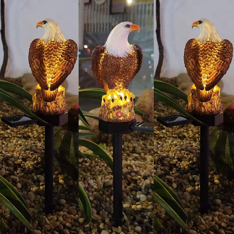 GardenOwl - Wasserdichte LED-Lampe mit Tierdekoration