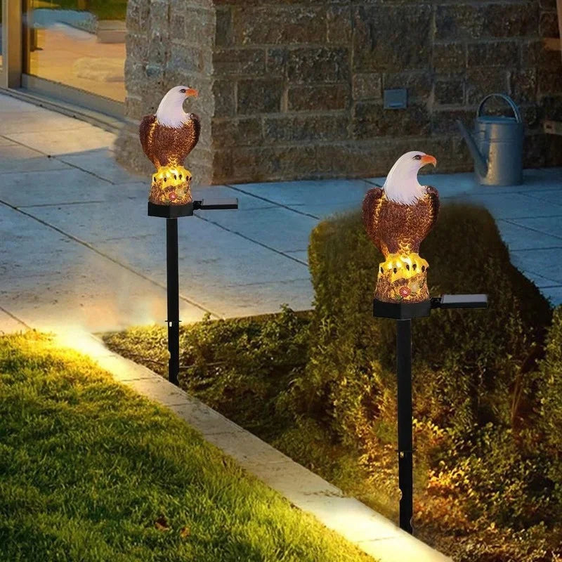 GardenOwl - Wasserdichte LED-Lampe mit Tierdekoration