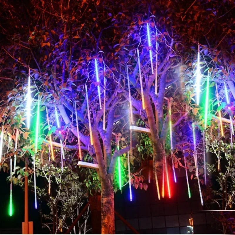 Luminara LED Meteorschauer světelný řetěz – vodotěsný, úsporný a vhodný pro venkovní použití