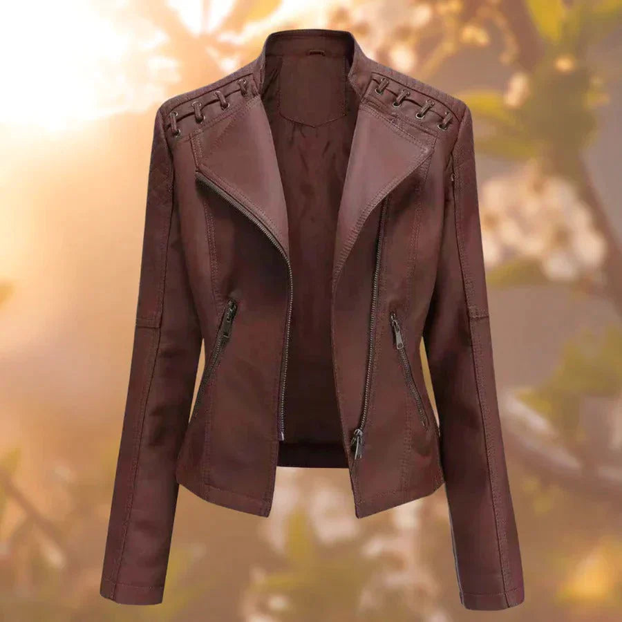 Adele - Lederjacke für Frauen