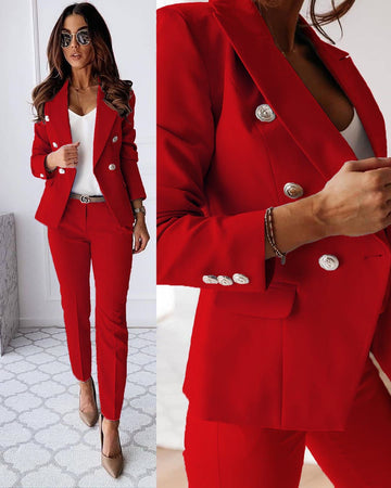 Devako GRETA - Modren Zweiteiliges Set mit Jacke und Hose