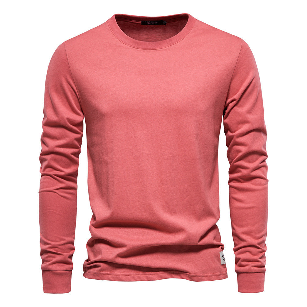 Zeitloses klassisches Langarm-T-Shirt - Roberto