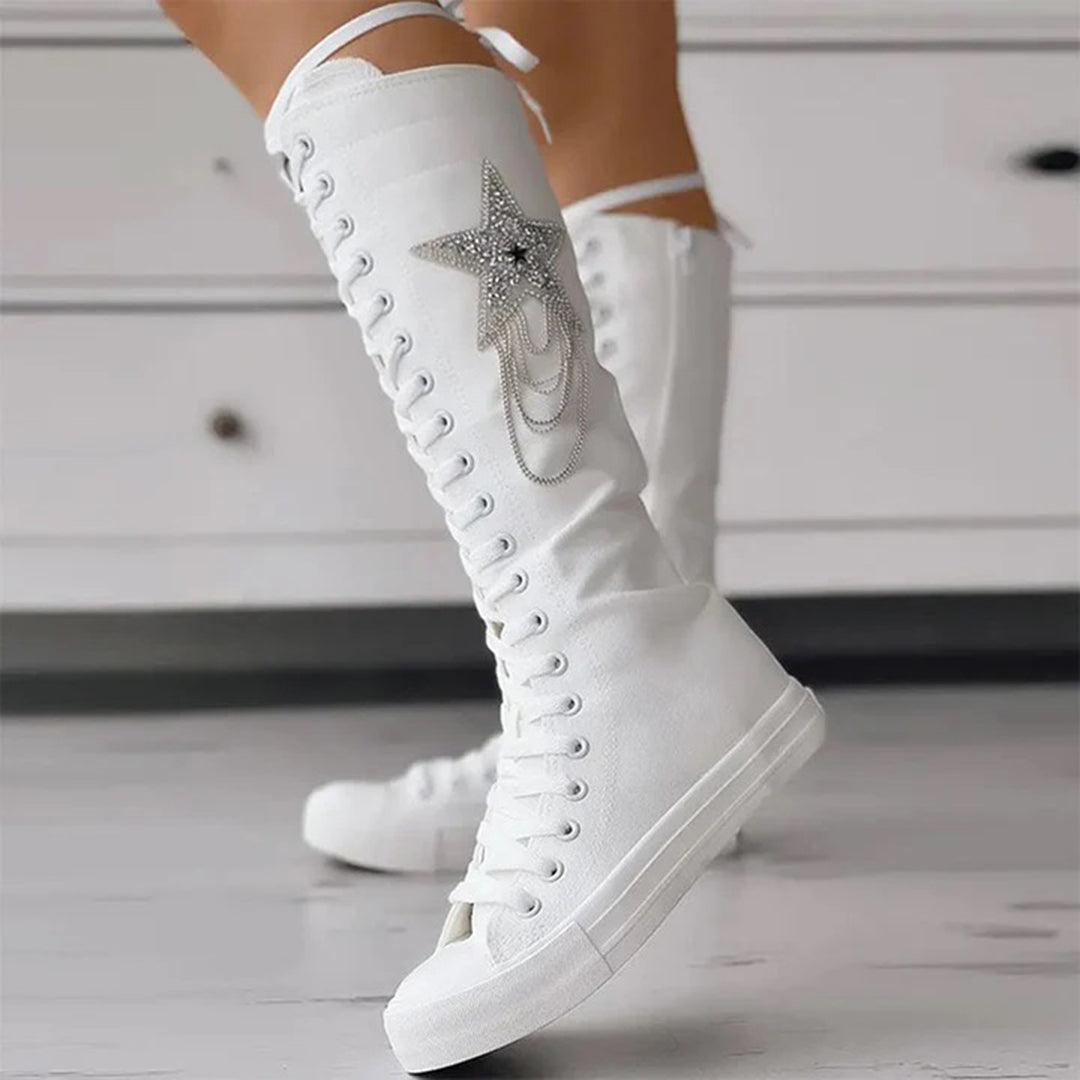 Schnürschuhe mit Quasten - Lennon