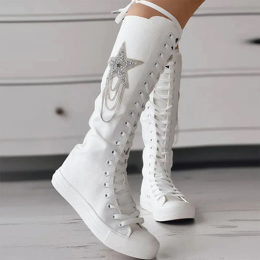 Schnürschuhe mit Quasten - Lennon