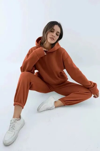 Devako Eloise - Todelt Sæt Oversized Træningsdragt