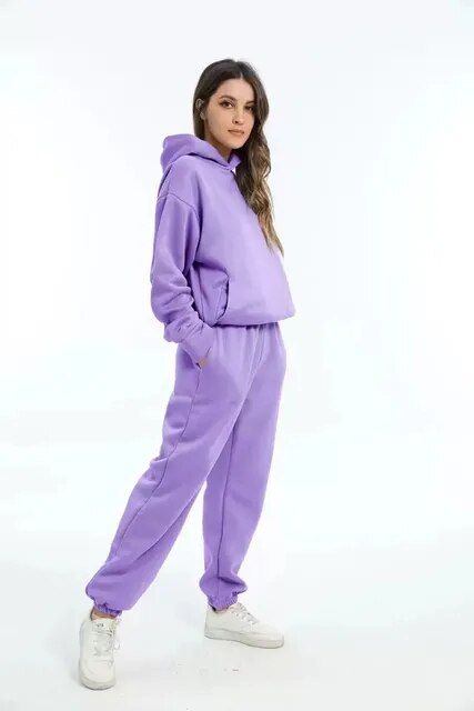 Devako Eloise - Todelt Sæt Oversized Træningsdragt