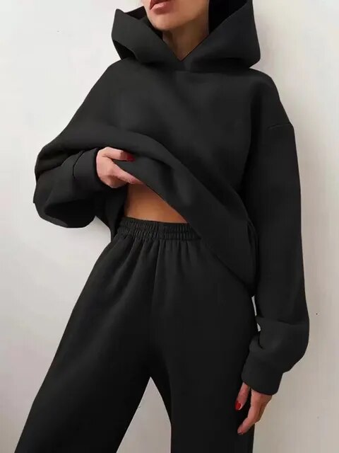 Devako Eloise - Todelt Sæt Oversized Træningsdragt