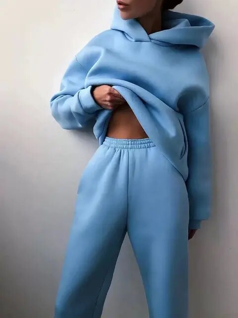 Devako Eloise - Todelt Sæt Oversized Træningsdragt