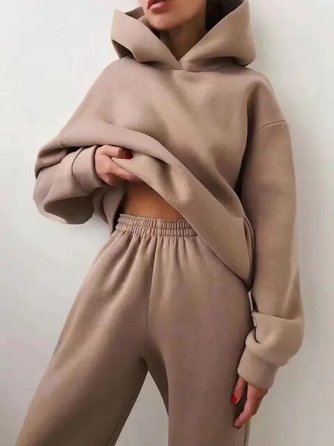 Devako Eloise - Todelt Sæt Oversized Træningsdragt