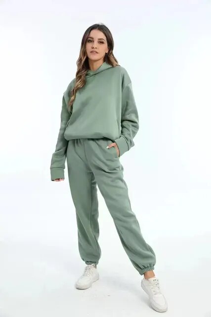 Devako Eloise - Todelt Sæt Oversized Træningsdragt