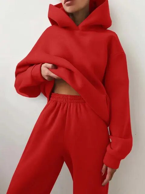 Devako Eloise - Todelt Sæt Oversized Træningsdragt