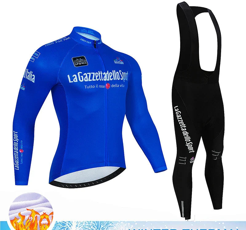 Velaro Winter Fleece Radsport-Set Herren – Wärme, Komfort & Unterstützung für winterliche Fahrten