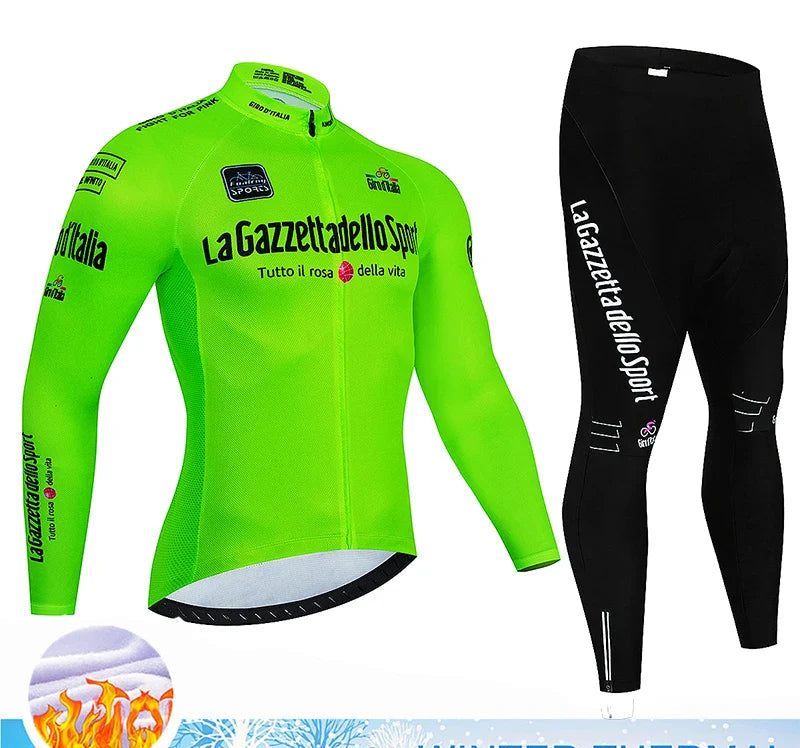 Velaro Winter Fleece Radsport-Set Herren – Wärme, Komfort & Unterstützung für winterliche Fahrten