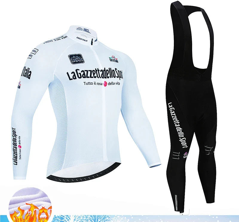 Velaro Winter Fleece Radsport-Set Herren – Wärme, Komfort & Unterstützung für winterliche Fahrten