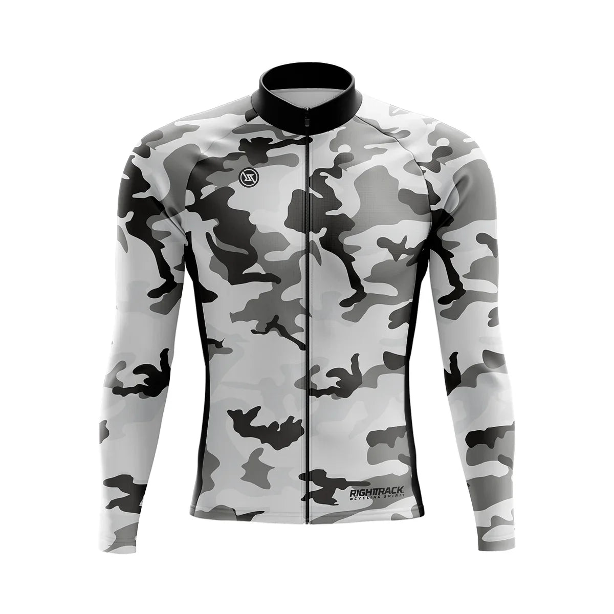 Rovex Herren Radsportshirt – Atmungsaktives Fleece & Camo-Design für komfortable Fahrten