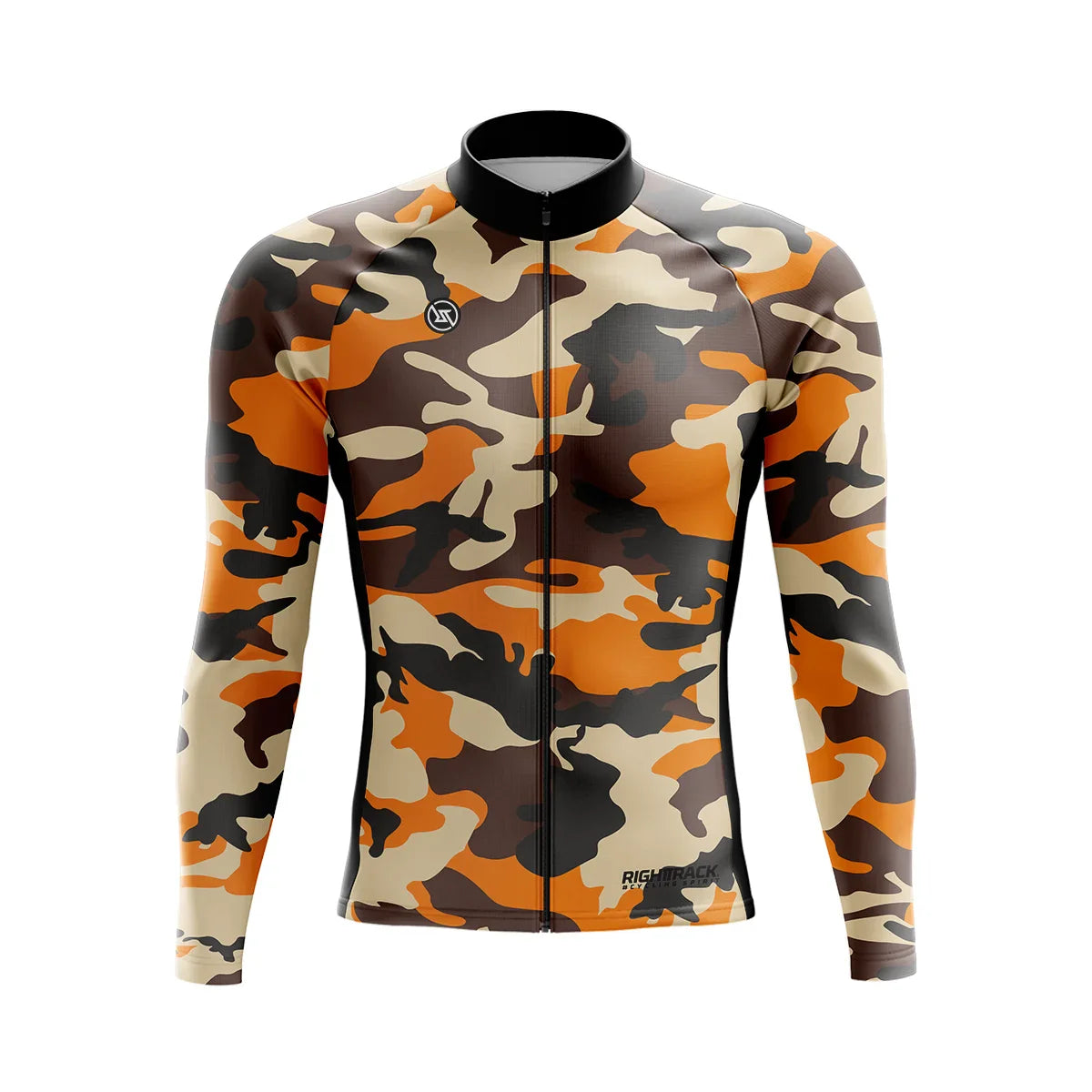 Rovex Herren Radsportshirt – Atmungsaktives Fleece & Camo-Design für komfortable Fahrten