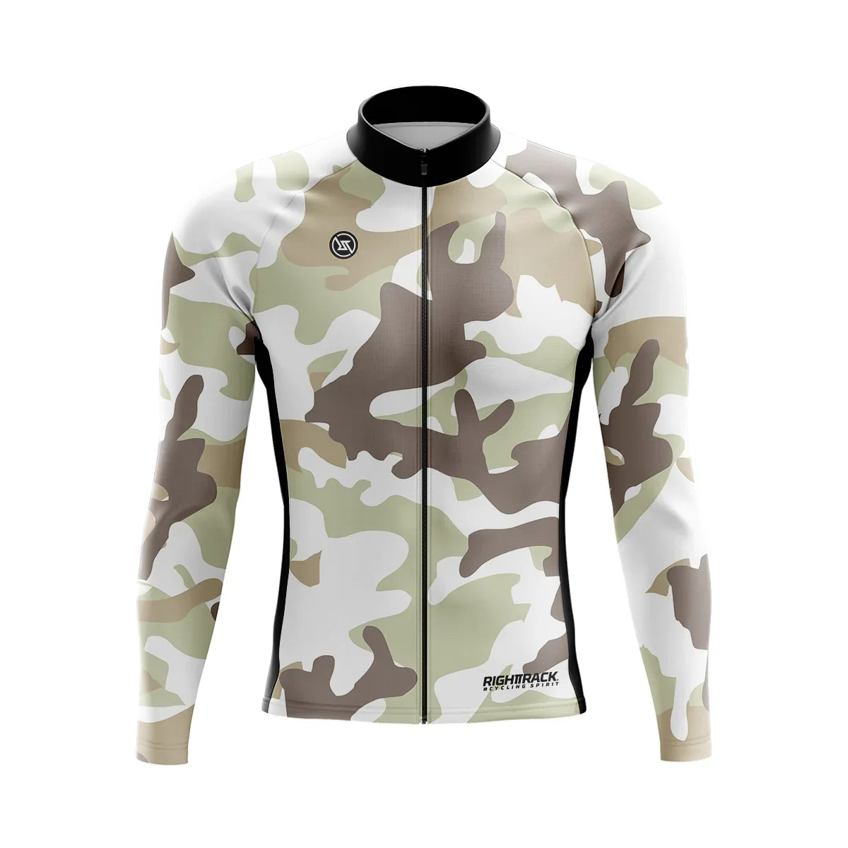 Rovex Herren Radsportshirt – Atmungsaktives Fleece & Camo-Design für komfortable Fahrten