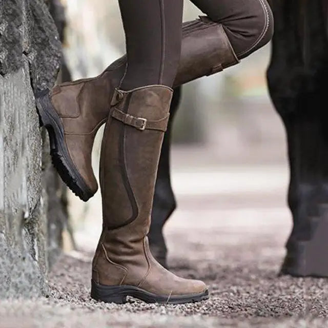 Cecilie - Knöchelhohe Reitstiefel für Damen
