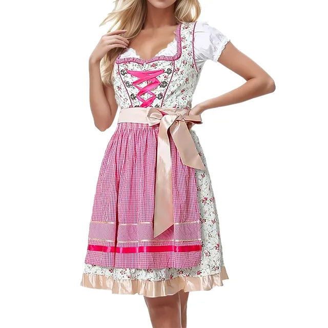 Devako Emma – Oktoberfest Festival Dirndl Trachtenkleid für Damen