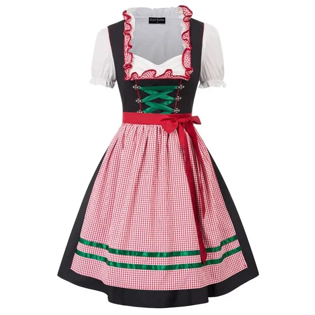 Devako Original Oktoberfest Dirndlkleid für Damen - Traditioneller Stil