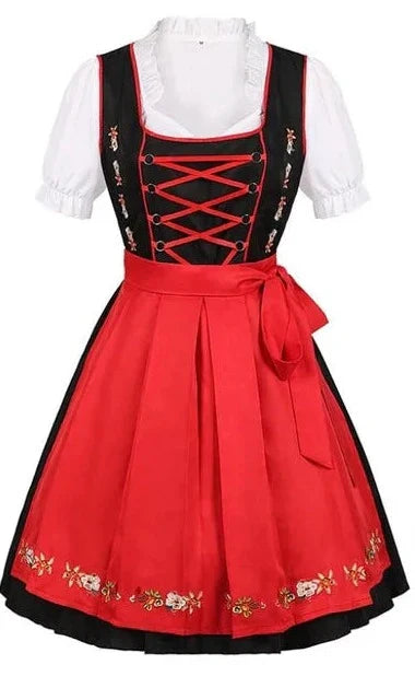 Devako Original Oktoberfest Dirndlkleid für Damen - Traditioneller Stil
