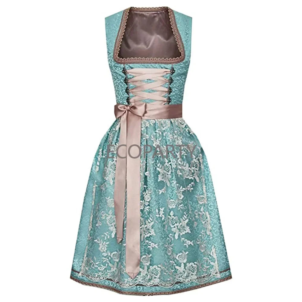 Devako Original Oktoberfest Dirndlkleid für Damen - Traditioneller Stil