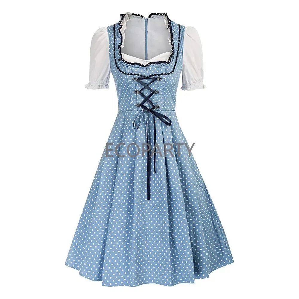 Devako Original Oktoberfest Dirndlkleid für Damen - Traditioneller Stil