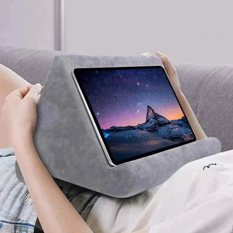 CushyTab – Komfortabel holder til tablet og e-læser op til 12 tommer