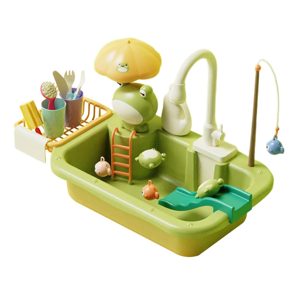 AquaPlay Spülspaß – Realistisches Küchen-Spielset mit Wasserfunktion