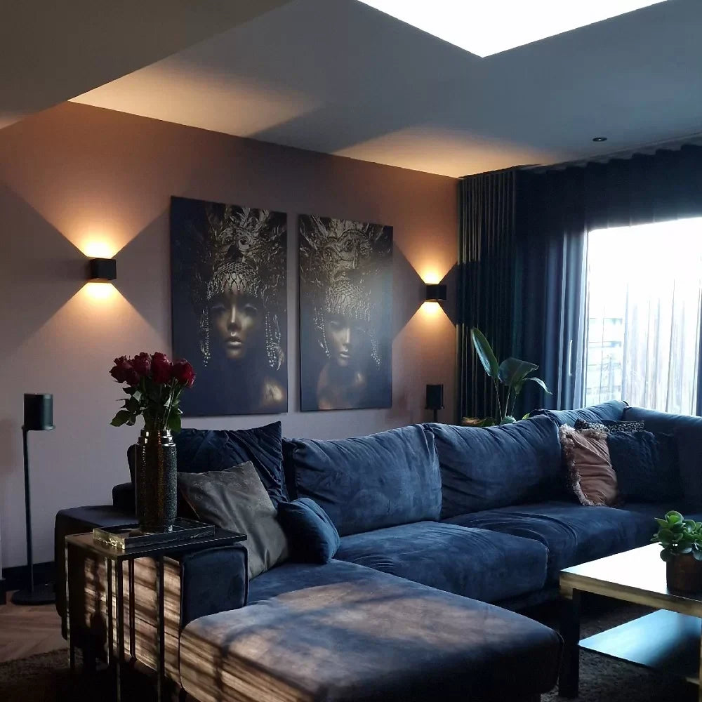 GlowLux - LuxeSquare Wandleuchte