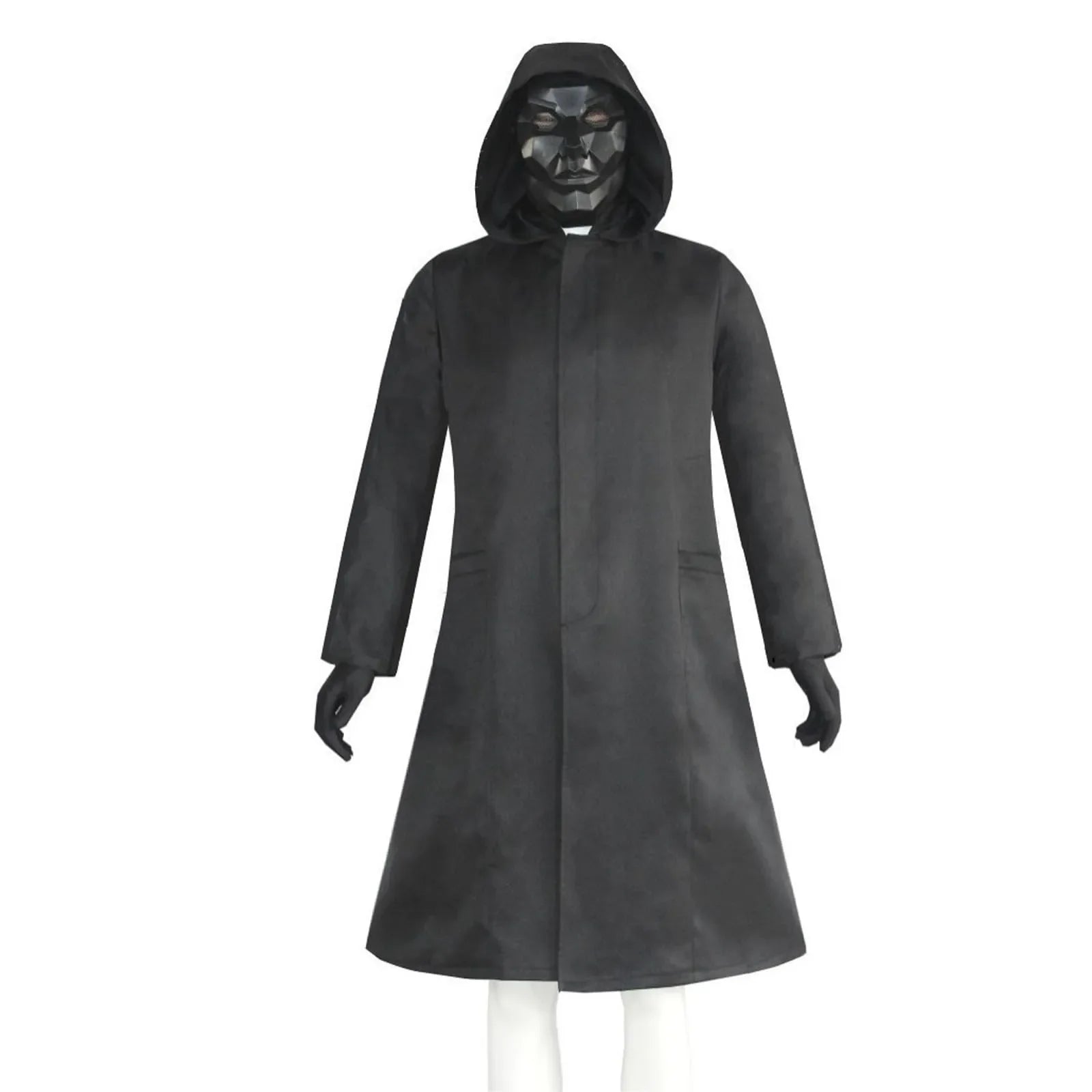 ShadowPlay – Schwarzes Cosplay Kostüm Kinder Langarm – Karneval & Party