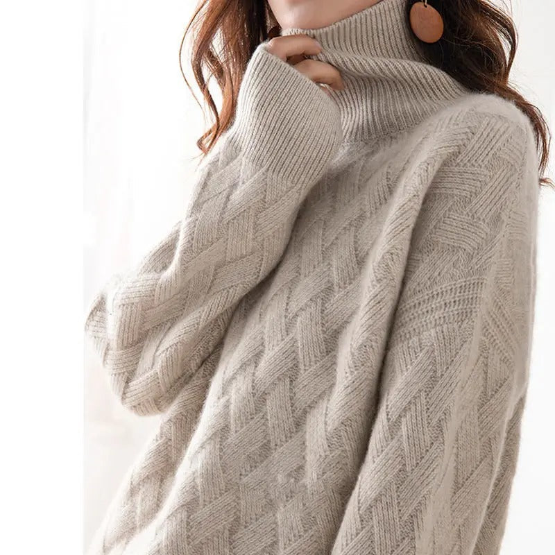 Isabella Luxe kashmir-pullover til kvinder | Blød, varm & tidløs stil