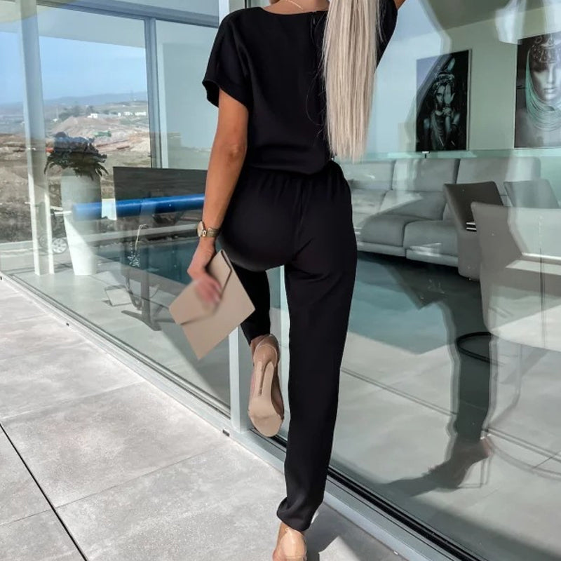 Devako Chic Jumpsuit med sløjfedetalje