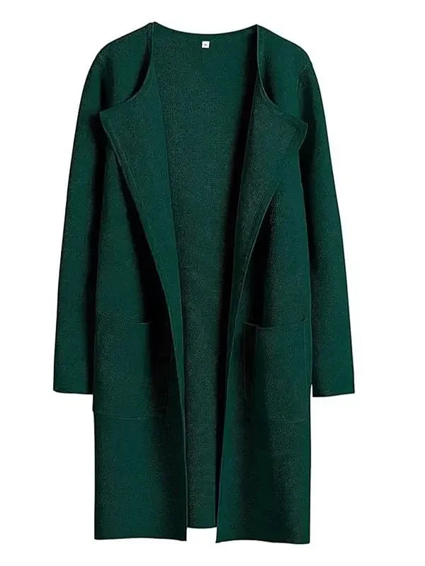 Stylische lange Strickjacke für Frauen - Davie