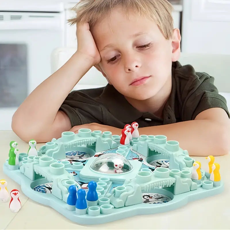 Eisige Abenteuer Brettspiel - Penguin Glide