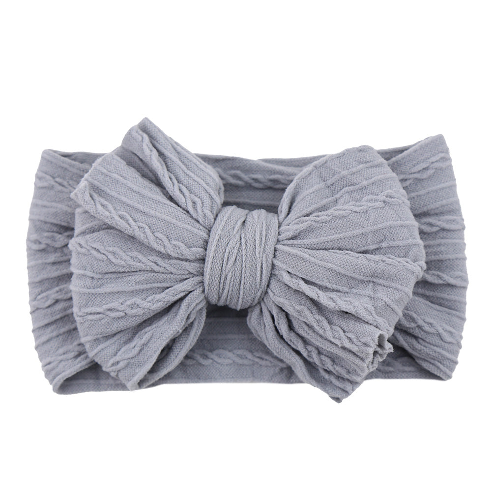 Kinder-Haarband aus Nylon mit Schleife