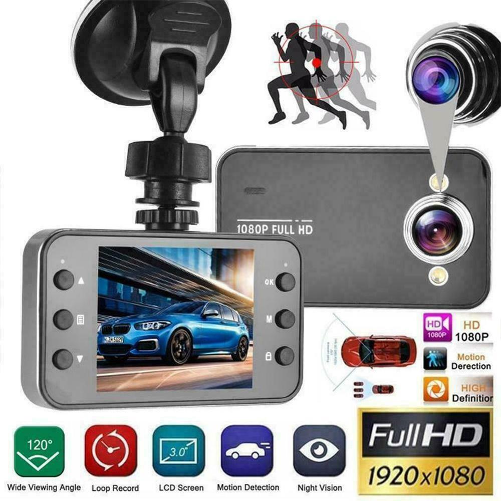 HD-Autokamera mit Nachtsicht & Bewegungserkennung – 1080P Aufzeichnung