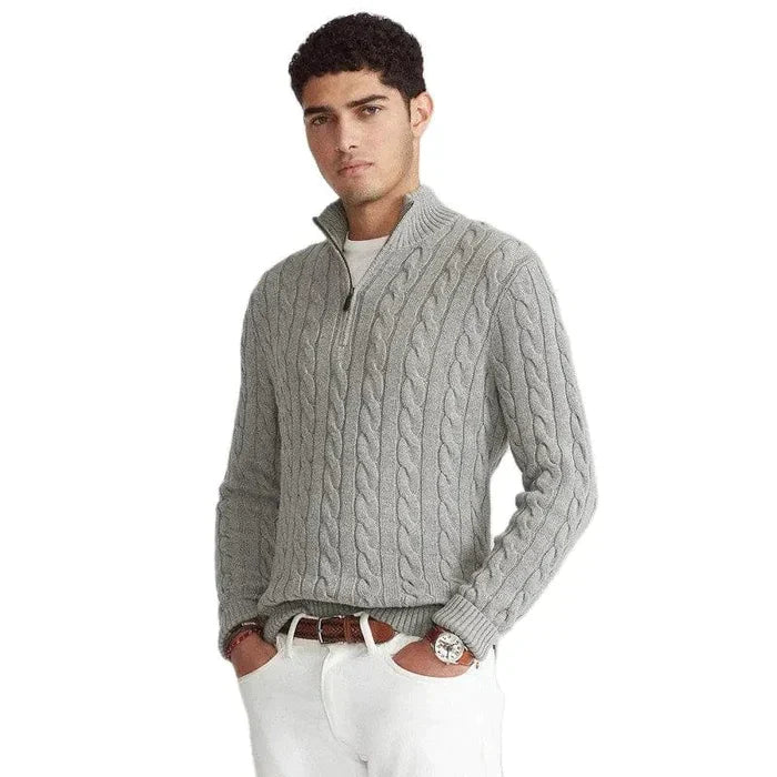 Modischer Strickpullover mit Reißverschluss - Ulises