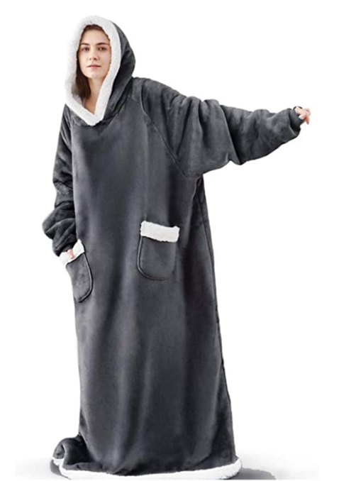 Winter Oversized Hoodie Blanket – Kuscheliger Hoodie für kalte Tage